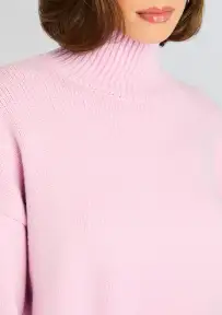 Elsa Turtleneck Sweater(Ballet Pink,XXS)