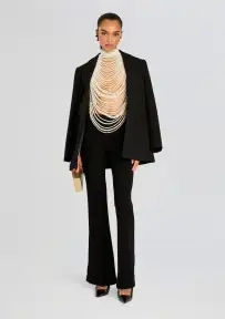 Elsie Pearl Top(White,XXS)