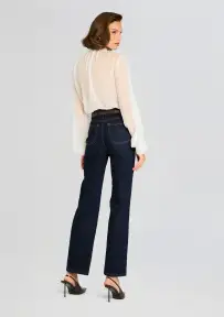 Hasli Silk Chiffon Top(White,XXS)