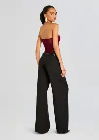 Otto Lace Bodysuit(Mulberry,XXS)