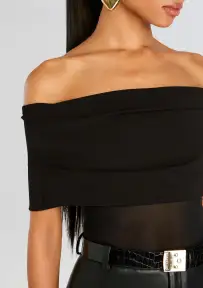 Willa Bodysuit(Black,XXS)