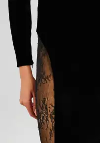 Amor Velvet Dress(Black,XXS)
