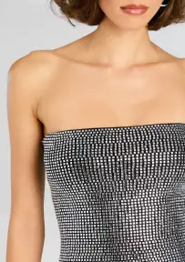 Bello Dress(Black/Silver,XXS)