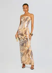 Ember Sequin Dress(Vintage Cheetah,XXS)