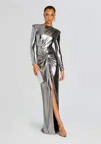 Fenella Dress(Gunmetal,XXS)