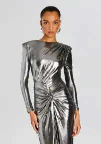 Fenella Dress(Gunmetal,XXS)