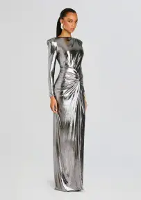 Fenella Dress(Gunmetal,XXS)