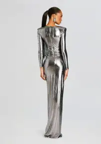 Fenella Dress(Gunmetal,XXS)