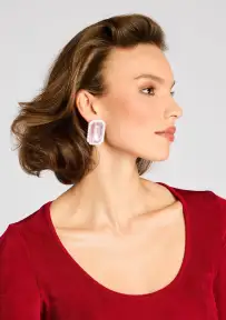 Hope Gemstone Earrings - Petal