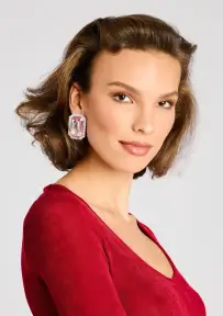 Hope Gemstone Earrings - Petal