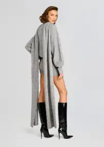 Isabeau Sweater Dress(Cloud,XXS)