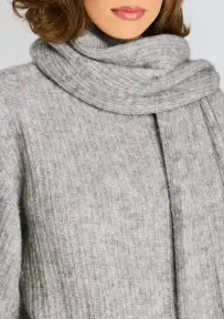 Isabeau Sweater Dress(Cloud,XXS)