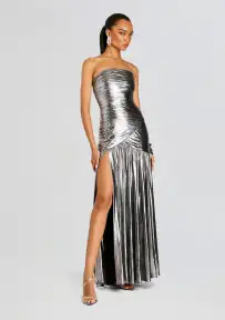 Josie Dress(Gunmetal,XXS)