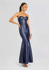 Verity Knit Dress(Navy,XXS)