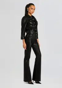 Yara Pant(Liquid Black,23)