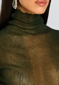 Paula Short Sleeve Sweater(Forest Green,XXS)