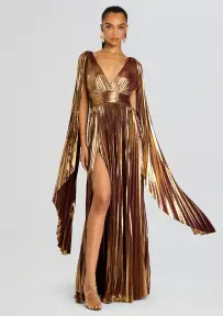Eleri Dress(Golden Mulberry,XXS)