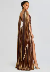 Eleri Dress(Golden Mulberry,XXS)