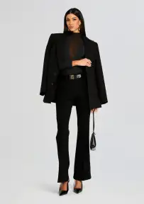 Jackie Mesh Bodysuit(Black,XXS)