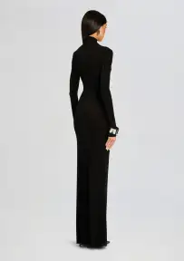 Kim Maxi Dress(Black,XXS)