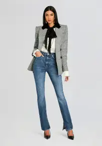 Lafayette Slim Straight Leg Jean(Low Tide,22)