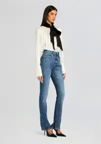 Lafayette Slim Straight Leg Jean(Low Tide,22)
