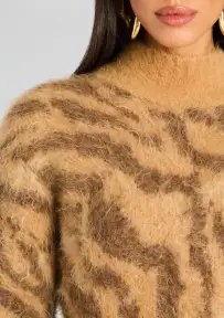 Reyna Fuzzy Dress(Mixed Tiger,XXS)