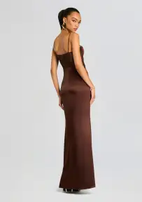Shanelle Silk Dress(Earth,XXS)
