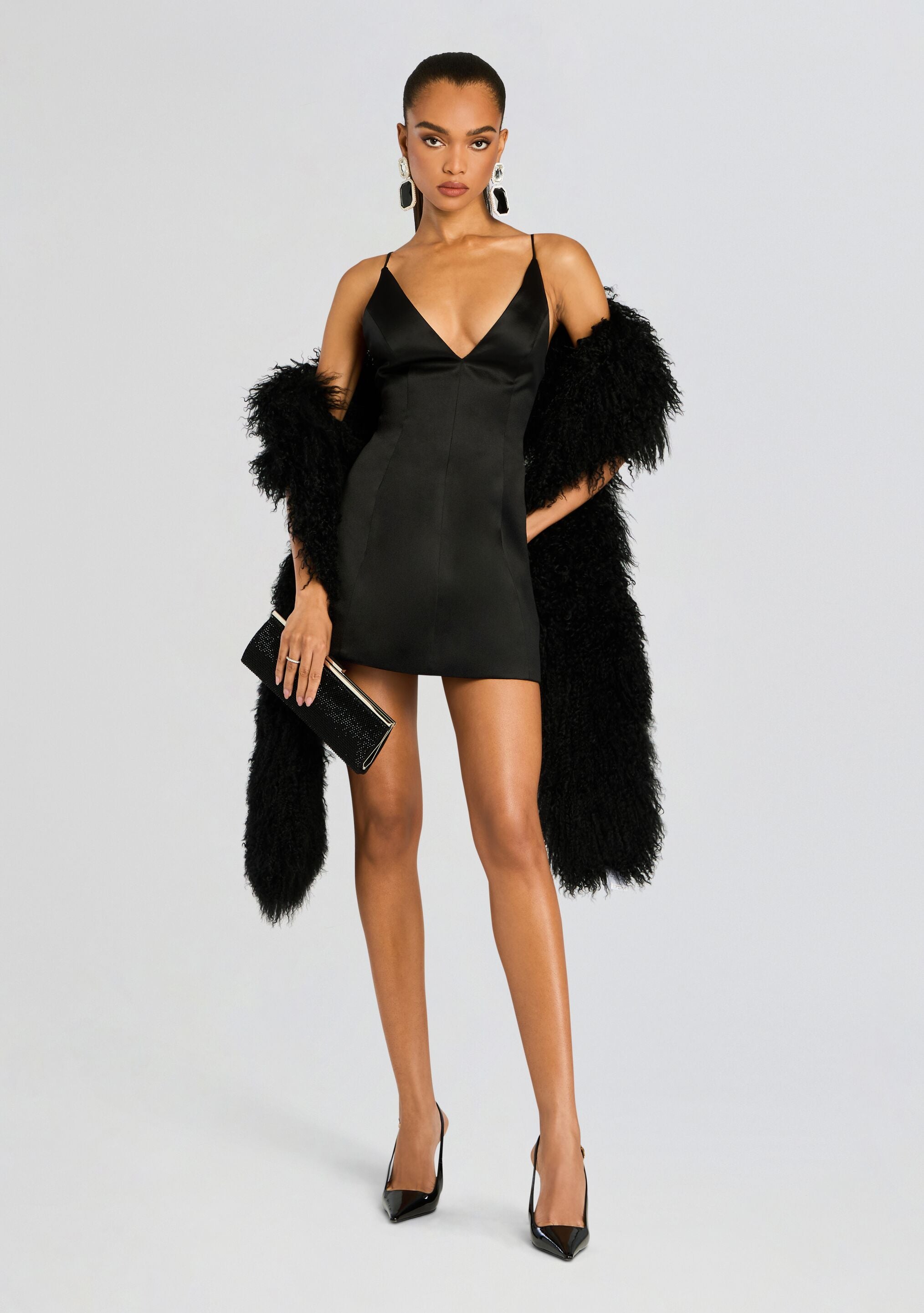 Shante Fur - Black