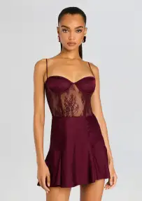 Veranda Dress(Port,XXS)