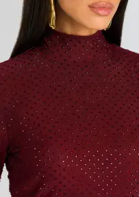 Weylyn Mesh Top(Port,XXS)