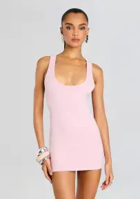 Arena Mini Dress(Ballet Pink,XXS)
