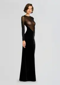 Deryn Dress(Black/Silver,XXS)