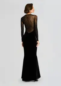 Deryn Dress(Black/Silver,XXS)