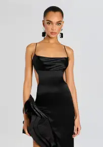 Kaitlin Dress(Black,XXS)