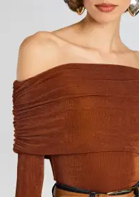 Nora Top(Toffee,XXS)