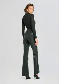 Paige Polo Top(Forest Green,XXS)
