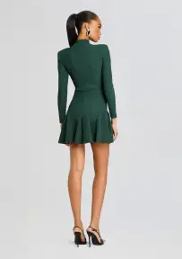 Sydonie Knit Dress(Metallic Pine,XXS)