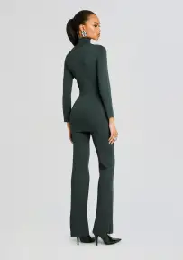 Romina Knit Top(Forest Green,XXS)