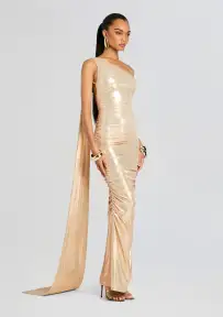 Shannon Dress(Latte,XXS)