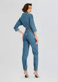 Deidra Denim Jumpsuit(Montana,XXS)