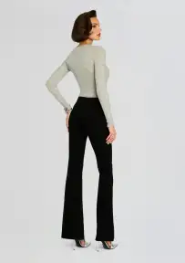 Elena Bodysuit(Light Grey,XXS)