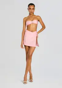 Thalia Mini Skirt(Candy Pink,XS/S)
