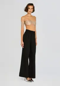 Nea Embellished Top(Silver,XXS)