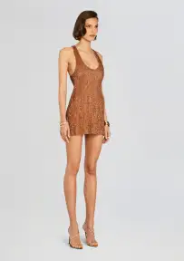 Cydney Sequin Dress(Bronze,XXS)