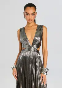 Dracey Dress(Gunmetal,XXS)