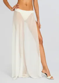 Alaia Long Slit Skirt