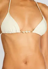 Giselle Bikini Top(Cream,XS)