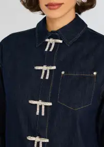 Hessa Denim Shirt(Rinse,XXS)