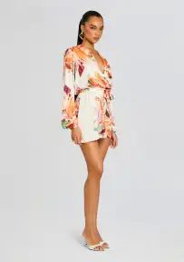 Jill Mini Dress(White Multi,XXS)